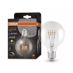 Lampa VINTAGE 1906 CLASSIC SLIM FILAMENT Globe DIMMABLE 4.8W 827 Clear E27