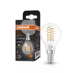 Lampa VINTAGE 1906 LED CLASSIC A,B,P SLIM FILAMENT DIMMABLE 4.8W 827 Clear E14