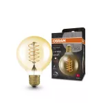 Lampa VINTAGE 1906 LED dim CLASSIC Globe80 Filament szkło przezroczyste GOLD 37 DIM 4.8W/822 E27 LEDVANCE
