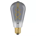Lampa VINTAGE 1906 CLASSIC Edison Filament szkło przezroczyste SMOKE 16 non-dim 4W/818 E27 LEDVANCE