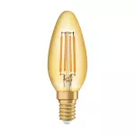 Lampa VINTAGE 1906 CLASSIC B Filament szkło przezroczyste GOLD 35 non-dim 4W/824 E14 LEDVANCE