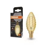 Lampa VINTAGE 1906 CLASSIC BW Filament szkło przezroczyste GOLD 22 non-dim 2.5W/824 E14 LEDVANCE