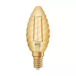 Lampa VINTAGE 1906 CLASSIC BW Filament szkło przezroczyste GOLD 22 non-dim 2.5W/824 E14 LEDVANCE