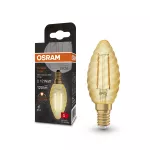 Lampa VINTAGE 1906 CLASSIC BW Filament szkło przezroczyste GOLD 12 non-dim 1.5W/824 E14 LEDVANCE