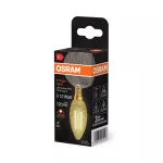 Lampa VINTAGE 1906 CLASSIC BW Filament szkło przezroczyste GOLD 12 non-dim 1.5W/824 E14 LEDVANCE