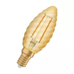 Lampa VINTAGE 1906 CLASSIC BW Filament szkło przezroczyste GOLD 12 non-dim 1.5W/824 E14 LEDVANCE