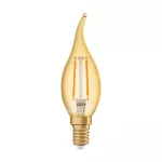 Lampa VINTAGE 1906 LED CLASSIC BA Filament szkło przezroczyste GOLD 22 non-dim 2.5W/824 E14 LEDVANCE