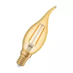 Lampa VINTAGE 1906 LED CLASSIC BA Filament szkło przezroczyste GOLD 12 non-dim 1.5W/824 E14 LEDVANCE