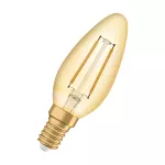 Lampa VINTAGE 1906 CLASSIC B Filament szkło przezroczyste GOLD 22 non-dim 2.5W/824 E14 LEDVANCE