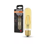 Lampa VINTAGE 1906 CLASSIC Tubular Filament szkło przezroczyste GOLD 20 non-dim 2.5W/820 E27 LEDVANCE
