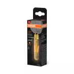 Lampa VINTAGE 1906 CLASSIC Tubular Filament szkło przezroczyste GOLD 20 non-dim 2.5W/820 E27 LEDVANCE