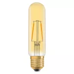 Lampa VINTAGE 1906 CLASSIC Tubular Filament szkło przezroczyste GOLD 20 non-dim 2.5W/820 E27 LEDVANCE