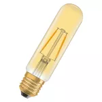Lampa VINTAGE 1906 CLASSIC Tubular Filament szkło przezroczyste GOLD 20 non-dim 2.5W/820 E27 LEDVANCE