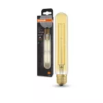 Lampa VINTAGE 1906 CLASSIC Tubular Filament szkło przezroczyste GOLD 35 non-dim 4W/820 E27 LEDVANCE