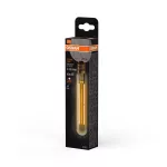 Lampa VINTAGE 1906 CLASSIC Tubular Filament szkło przezroczyste GOLD 35 non-dim 4W/820 E27 LEDVANCE
