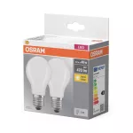Lampa LED BASE CLASSIC A40 4W/827 230VGLFR E27 10X2 OSRAM