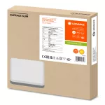 Oprawa ścienna SURFACE SLIM SQ 350 P 35W 830 IP65 EUE LEDV