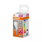 Lampa LED Relax, Active and Sleep CLASSIC P 4.9W 827/840 Frosted E14 3x click