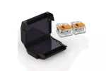 Puszka żelowa ze złączkami WAGO-COMPACT 0,5-6 mm2, EASY-PROTECT 522 (2 złączki 2-przewodowe), 410358