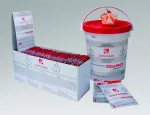 Chusteczki do rąk w saszetkach, ekspozytor, EASY-CLEAN, 434133 /40szt./