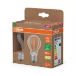 Lampa LED LAMPS ENERGY CLASS A ENERGY EFFICIENCY FILAMENT CLASSIC A 3.8W 827 Clear E27