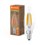 Lampa LED CLASSIC B ENERGY EFFICIENCY A S 2.2W 827 Clear E14