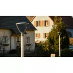 Oprawa URBAN LANTERN ASYMMETRIC 59W ASYM PS 822-827 IP66 BK