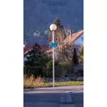 Oprawa URBAN LANTERN ASYMMETRIC 59W ASYM PS 822-827 IP66 BK