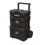 KETER ZESTAW 3 SKRZYNEK NA KÓŁKACH ROC PRO GEAR 2.0