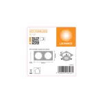 Ramka SPOT FRAME D68 100X200 2X D68 BK