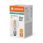 Lampa LED CLASSIC A P 5.9W 827 Clear E27
