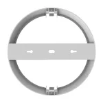 Ramka do oprawy DOWNLIGHT SLIM ALU FRAME D205 WT