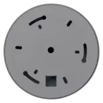 Ramka do oprawy DOWNLIGHT COMFORT FRAME D150 GY
