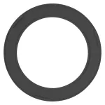 Wymienny pierścień DOWNLIGHT COMFORT EXCHANGEABLE RING D100 BK