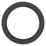 Wymienny pierścień DOWNLIGHT COMFORT EXCHANGEABLE RING D150 BK