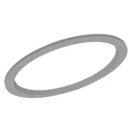 Wymienny pierścień DOWNLIGHT COMFORT EXCHANGEABLE RING D250 GY