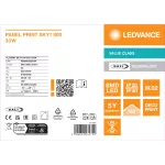 Oprawa PANEL PRINT SKY1 DA 600 V 33W LEDV