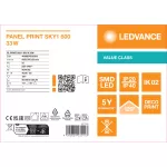 Oprawa PANEL PRINT SKY1 600 V 33W LEDV