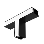 Oprawa OFFICE LINEAR SHAPE CONNECTORS OPAL BK