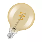 Lampa Vintage 1906 LED CLASSIC SLIM FILAMENT Globe DIMMABLE 4.9W 922 Gold E27
