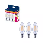 Lampa LED FILAMENT CLASSIC B VALUE 7.5W 2700K Clear E14