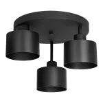Ramos 3P E27, lampa wisząca, max. 3x60W, czarna