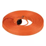 Przedłużacz ogrodowy pomarańczowy zalewany, IP20,1x2P+Z(Schuko),H05VV-F 3x1,5 25m
