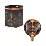DECOR LED LAMP IN ELECTRO GLASS IN ELECTRO GLASS MEDIUM BLACK