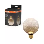 Lampa LED Z KLOSZEM WYKONANYM ZE SZKŁA RYFLOWANEGO