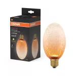 Lampa LED Z KLOSZEM WYKONANYM ZE SZKŁA RYFLOWANEGO
