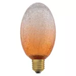 Lampa LED Z KLOSZEM WYKONANYM ZE SZKŁA RYFLOWANEGO