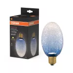 Lampa LED Z KLOSZEM WYKONANYM ZE SZKŁA RYFLOWANEGO