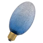 Lampa LED Z KLOSZEM WYKONANYM ZE SZKŁA RYFLOWANEGO
