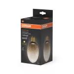 Lampa LED Z KLOSZEM WYKONANYM ZE SZKŁA RYFLOWANEGO